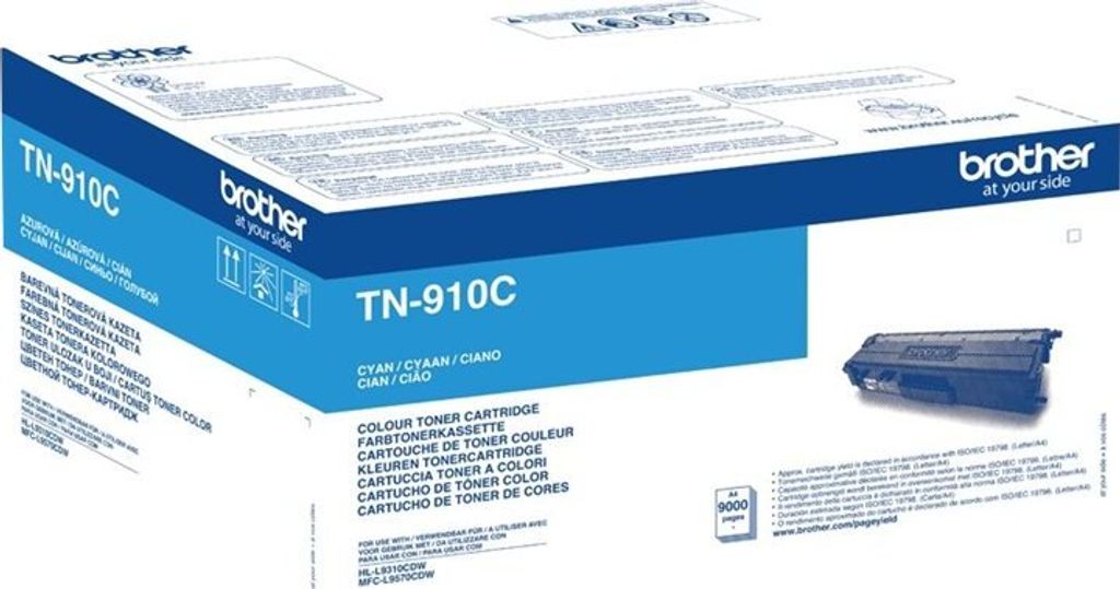 Brother TN910C Toner pour brother HL-L9310CDW cyan Image du produit 