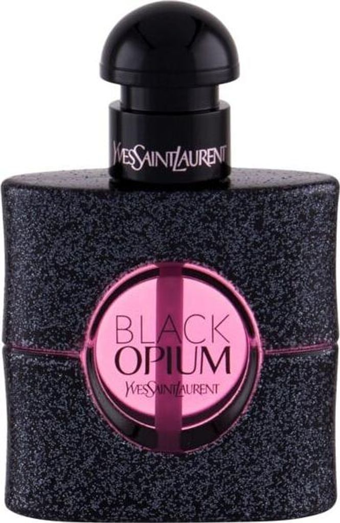 A product shot of Yves Saint Laurent Black Opium Neon EDP perfume.