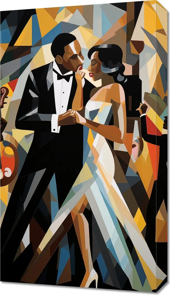 Sogna con il Quadro Jazz 40x70 cm Armonia Jazzistica Serale - Home Decor