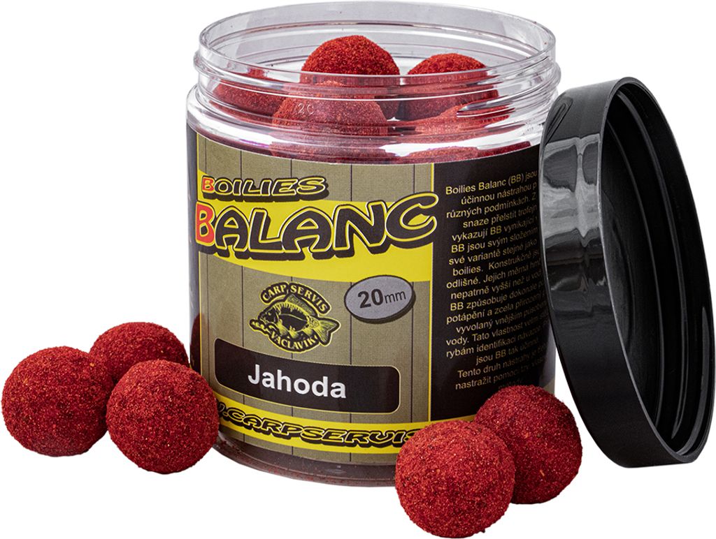 Karpfen Servis Václavík boilies Balanc Strawberry 120g 3822