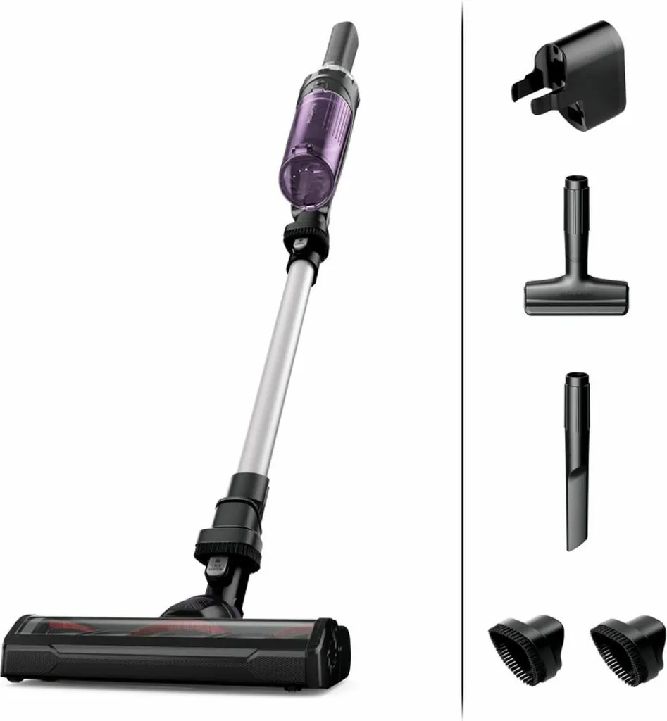 Aspirateur balai Rowenta RH1129 100W performant avec vidage facile du bac