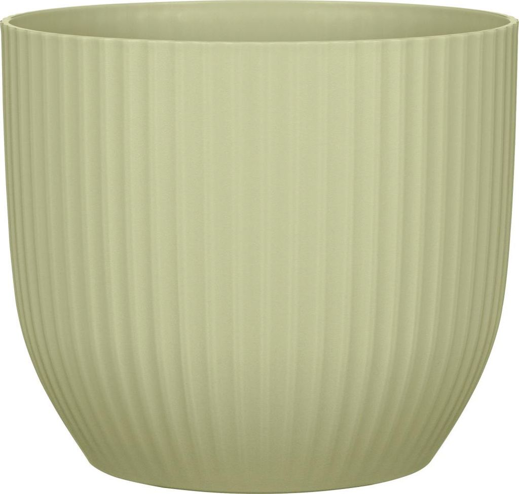 Scheurich Blumentopf Kunststoff Ø 13 x 11,5 cm gentle green