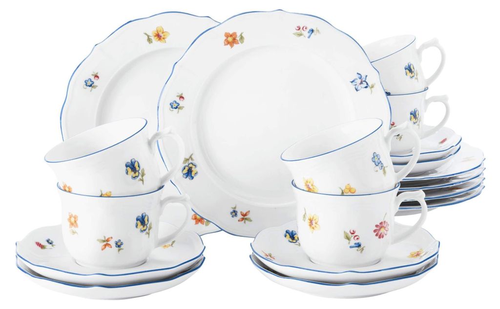 Seltmann Weiden 4003106989824, 6 os., Porcelana, Biały, Zdjęcie produktu 