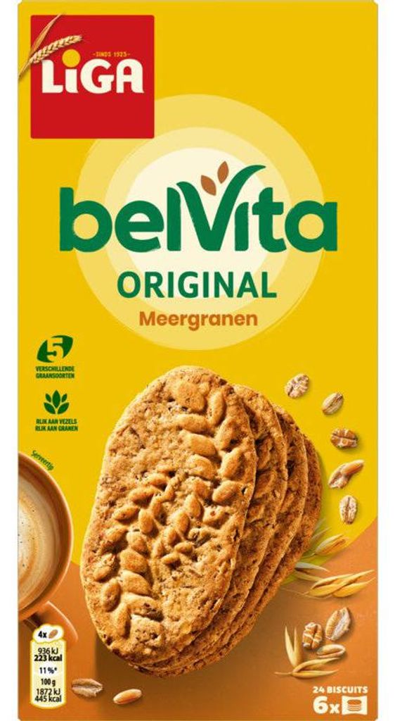 Liga Belvita Mehrkorn-Kekse 300g – Knusprige Produktbild 
