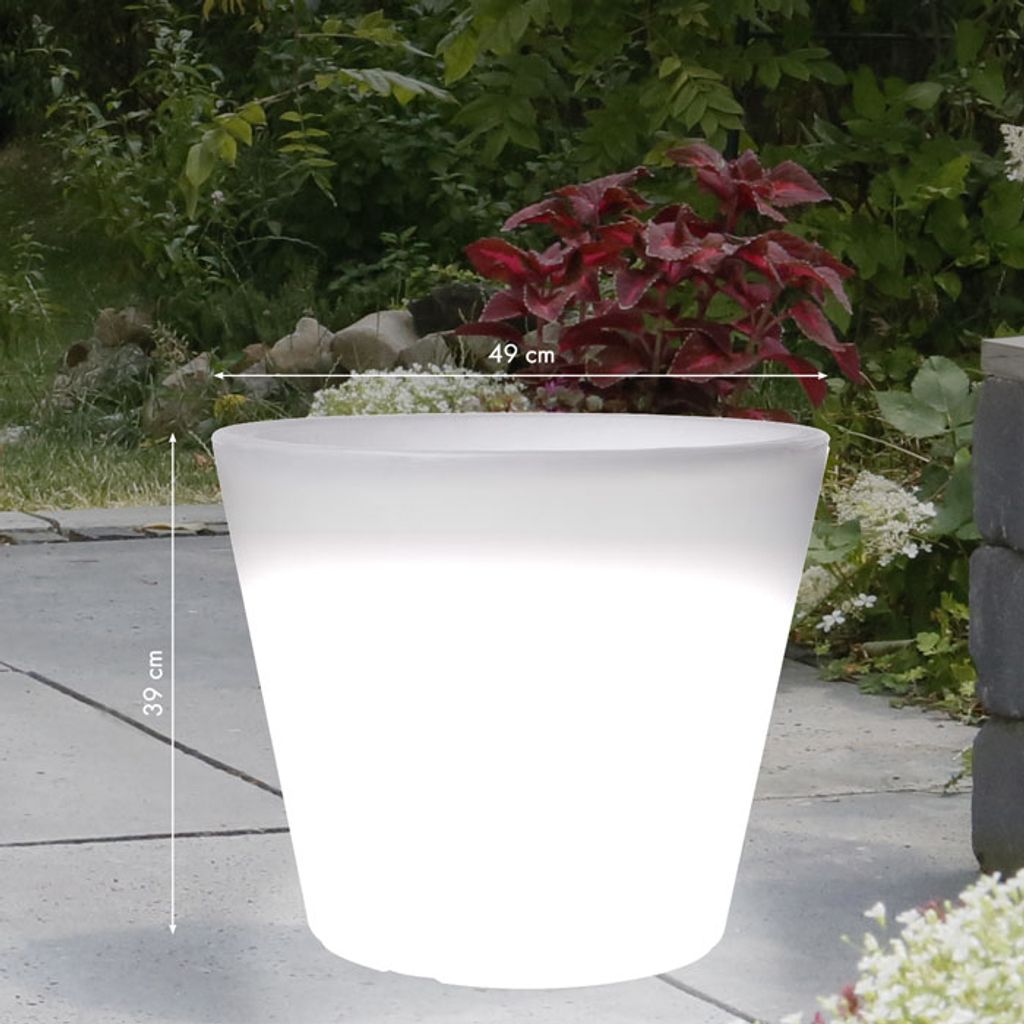 Beleuchteter Pflanztopf Shining Classic Pot XM