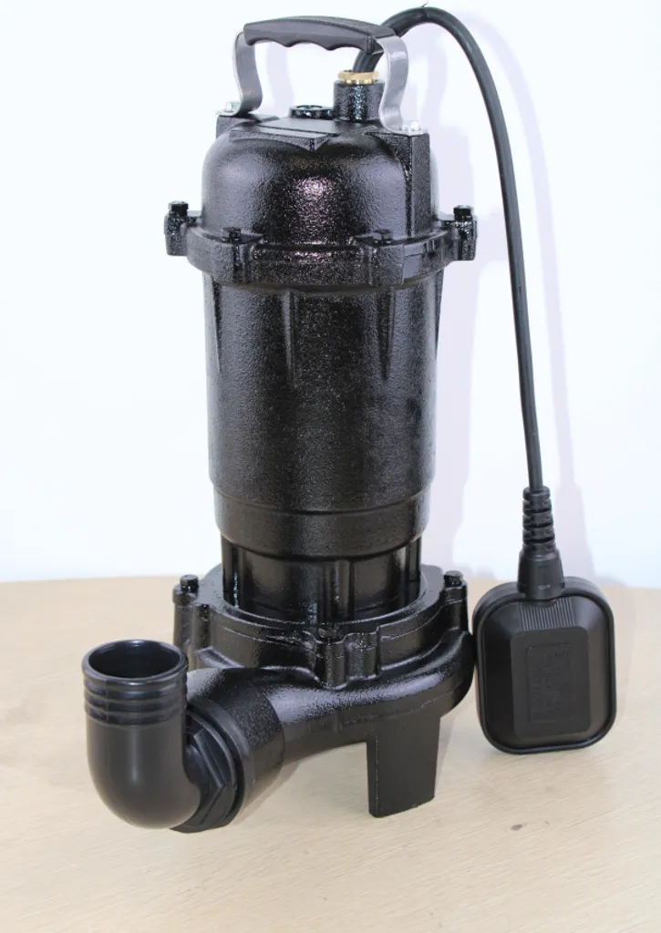 Pompe eaux usées double broyeur inox et flotteur automatique PRO
