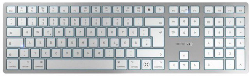 CHERRY KW 9100 SLIM FOR MAC Clavier universel USB + Image du produit 