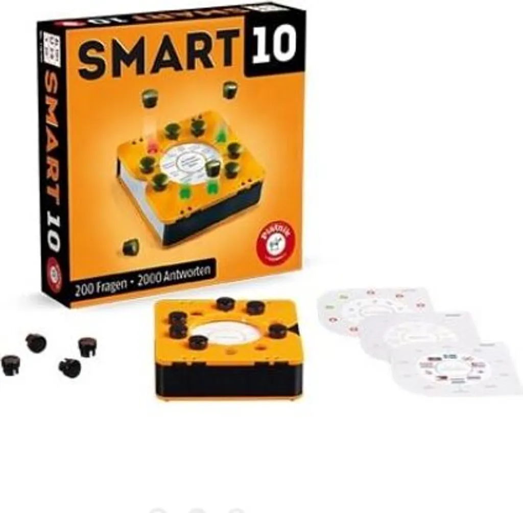 Jeu de société Smart 10 Piatnik boîtier de quiz interactif et compact