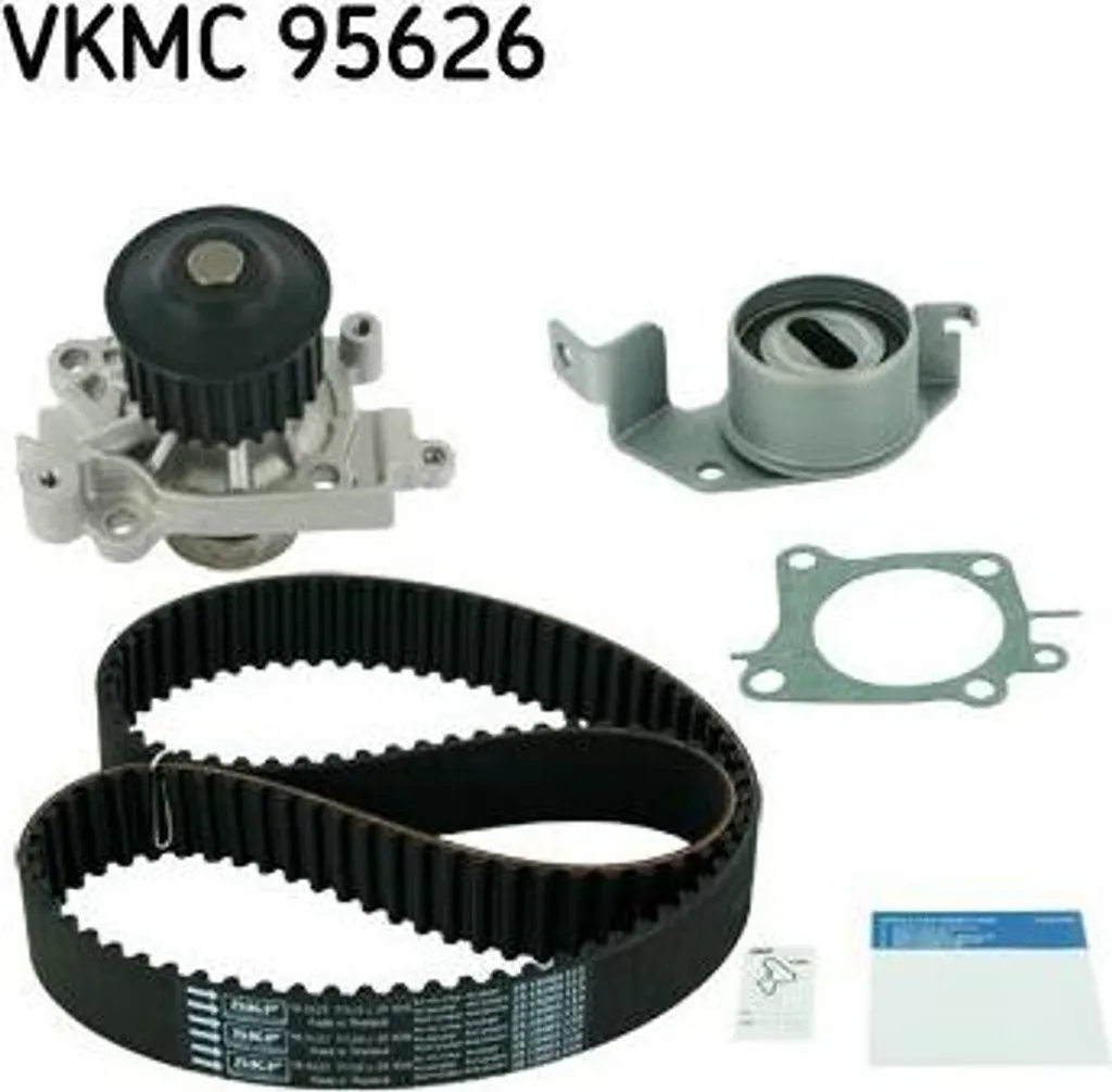 Kit Distribution SKF VKMC 95626 avec Pompe à Eau OE MD191982 Intégrée