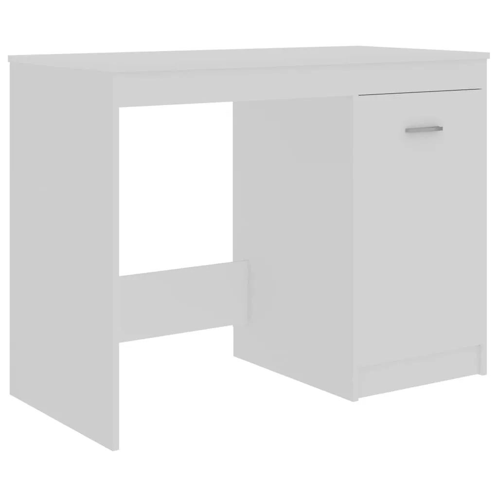Scrivania Bianca per Bambini e Studio 100x50 cm | Legno Sicuro
