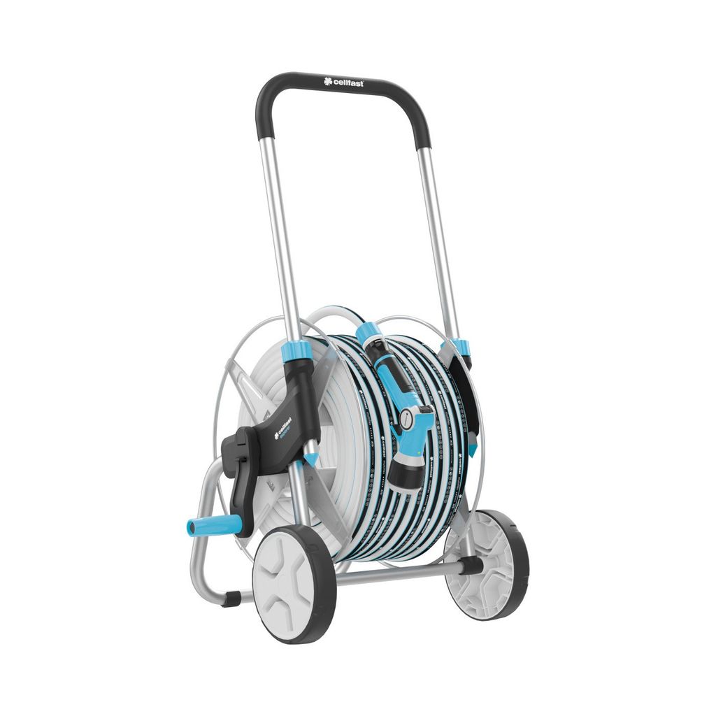 Cellfast Wózek Metalowy Explorer + Wąż 50 Mb 1/2" Zestaw Zdjęcie produktu 