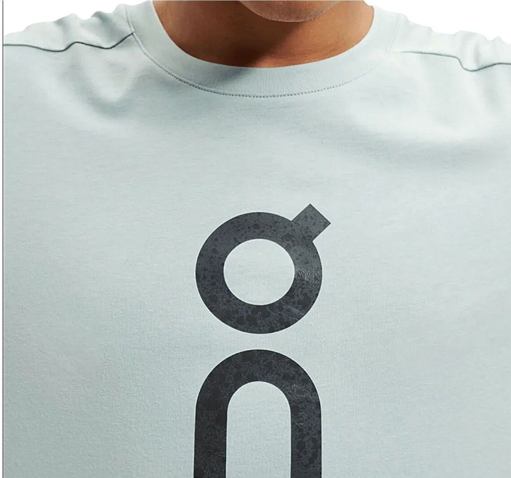 ON Running Graphic T - Herren T-Shirt Baumwolle Blau Produktbild 