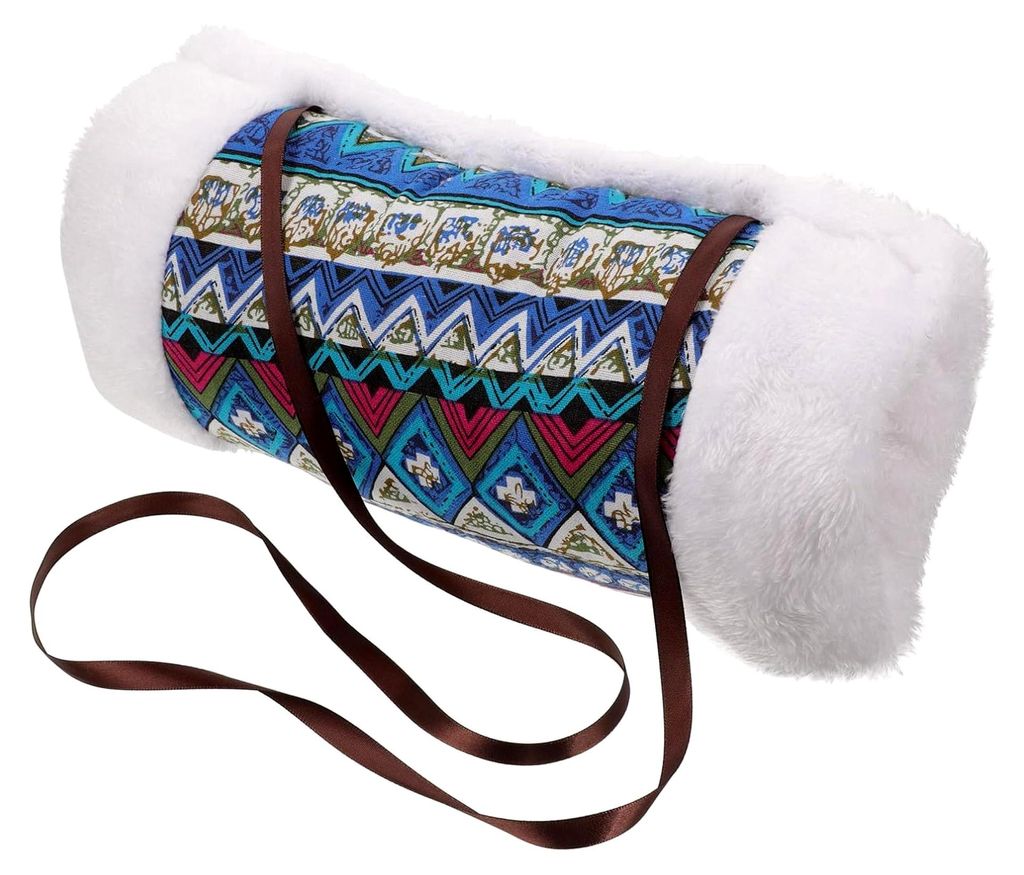 Handwärmer für Damen im Winter, tragbarer Wärmemuff aus waschbarem Material, flauschiger Handmuff für Outdoor und Camping