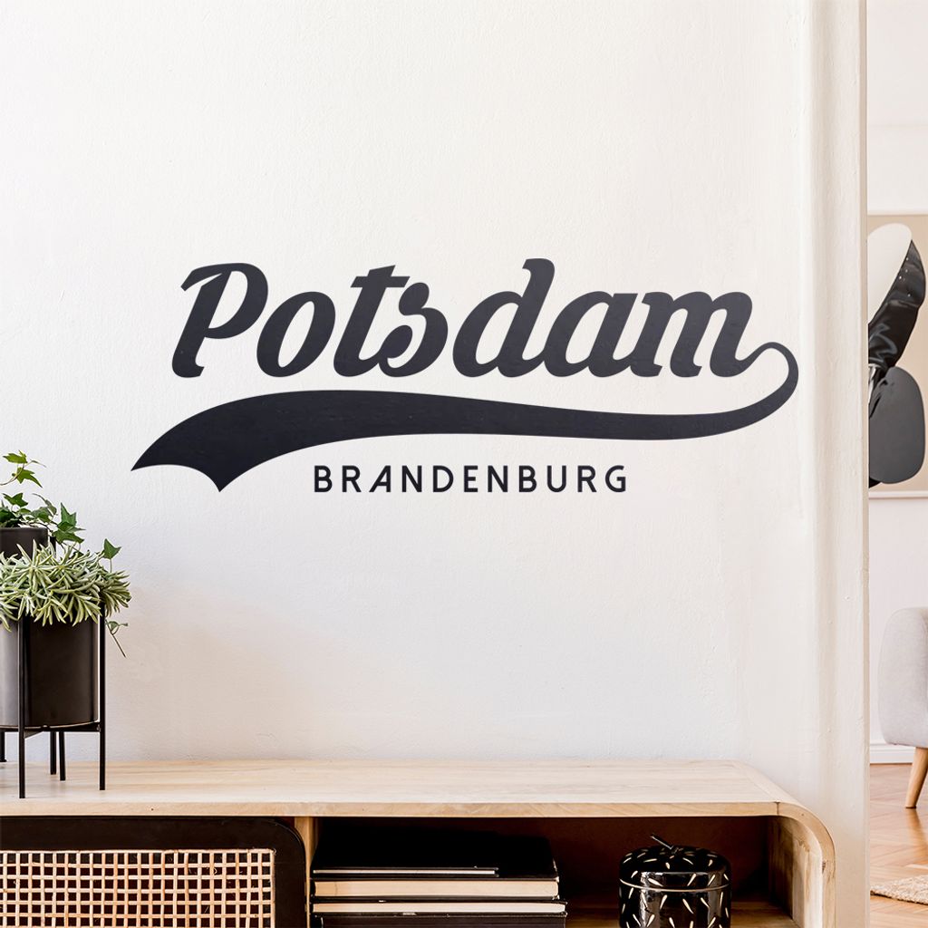 Potsdam Brandenburg Wandtattoo Wandaufkleber Wall Sticker - Dekoration, Küche, Wohnzimmer, Schlafzimmer, Badezimmer