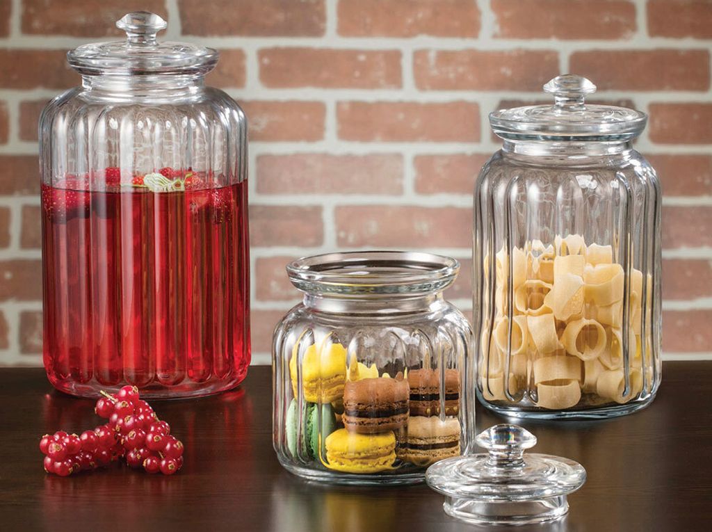 Pasabahce - Vorratsglas - Viva - 2500 ml - klar - luftdichter Deckel