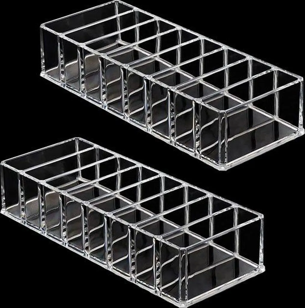 Organisateur de tiroirs pour bureau et cuisine : boîte de rangement en bois durable