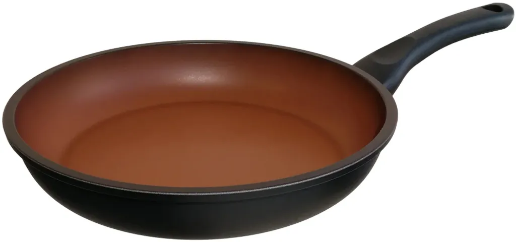 DOMO Poêle TERRACOTTA EVO 28 cm avec revêtement antiadhésif sain
