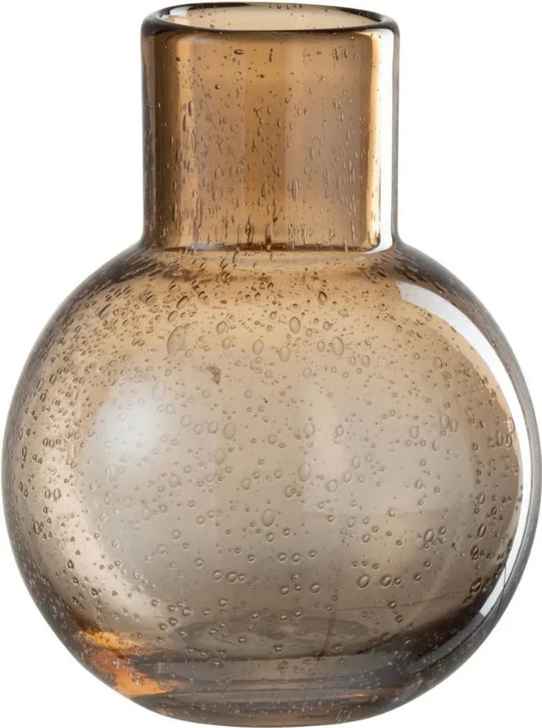 Vase de Table Ambré J-Line Small - Décoration de Table Mariage et Fête