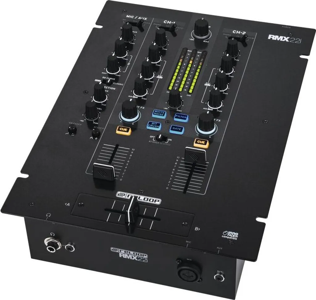 Reloop RMX-22i Mélangeur DJ 3 Canaux avec EQ Kill et Entrée Tablette