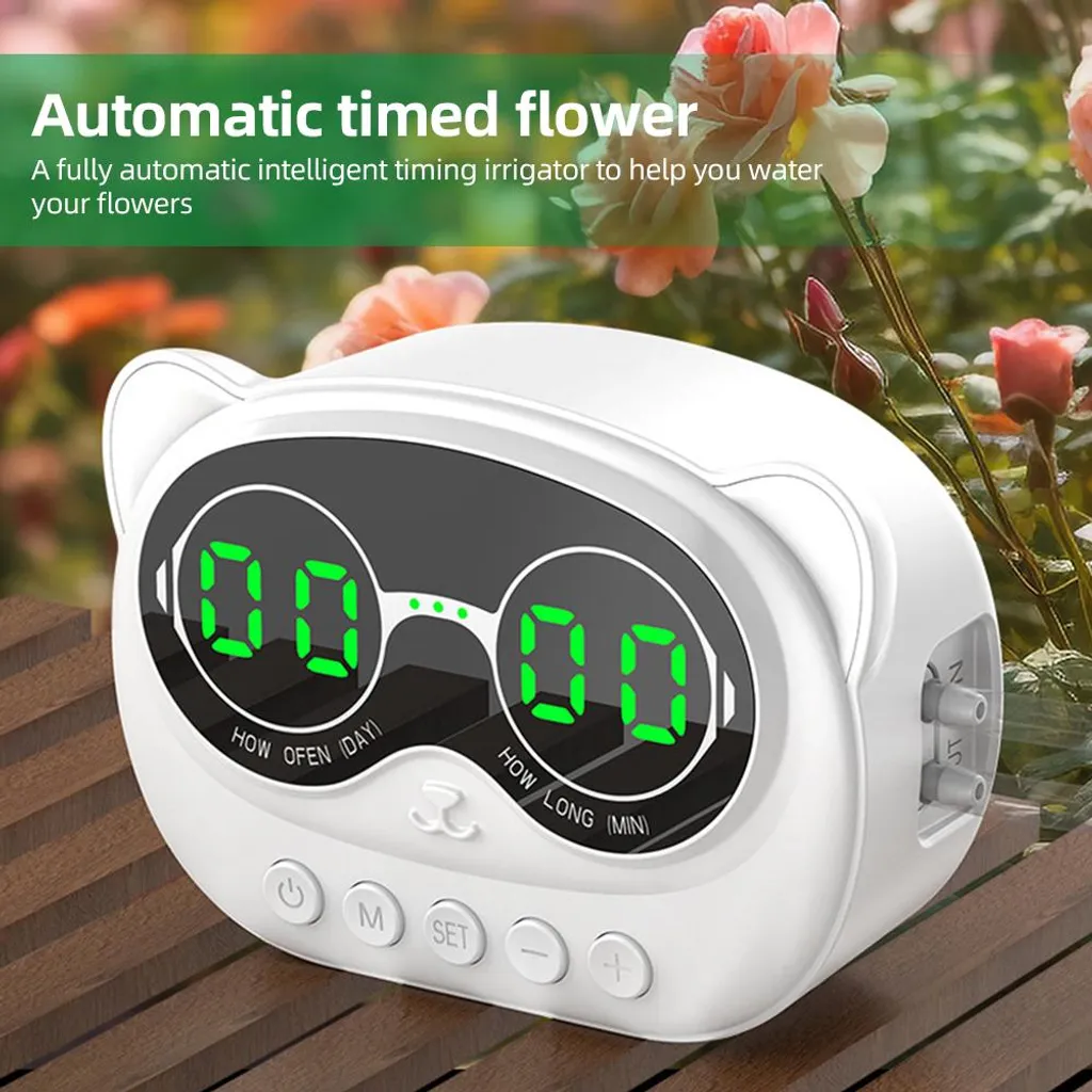 Système d'arrosage automatique intelligent pour 10 plantes en pot DIY