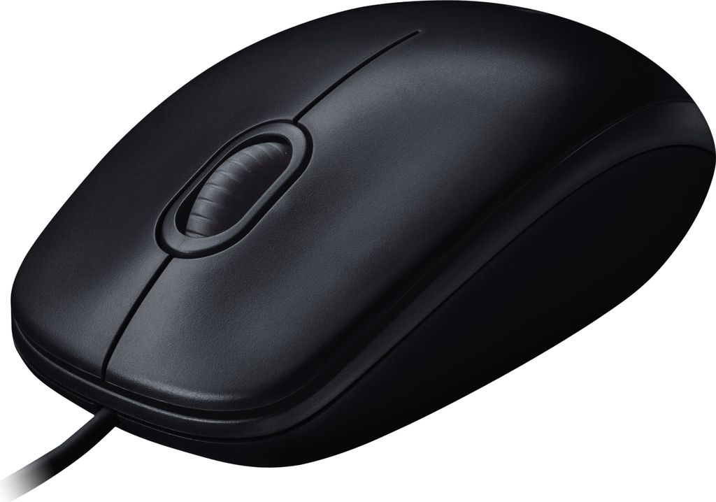 Logitech USB Mouse M90  grau Produktbild 