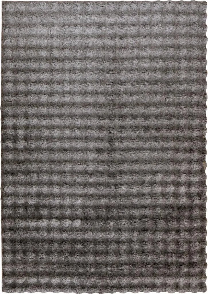 Tapis My Calypso 885 résistant en 80x300 cm coloris taupe nuancé