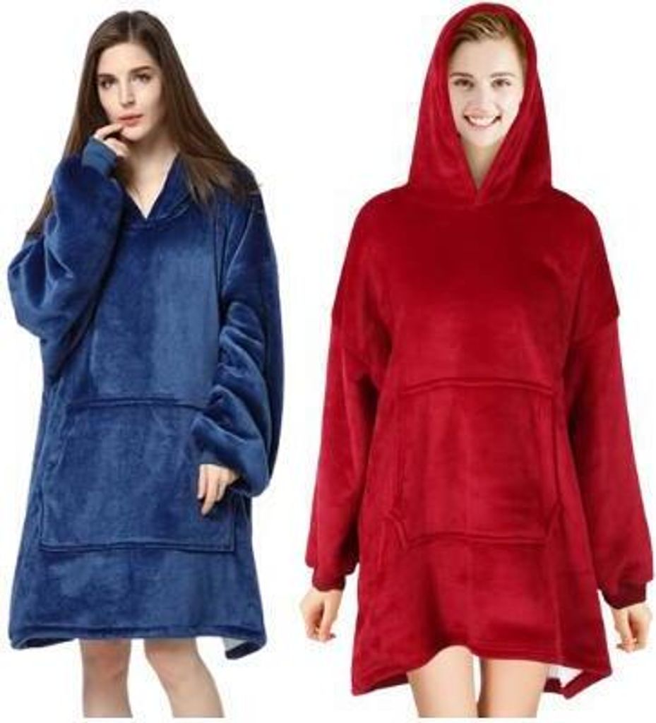Pullover und Decke in einem, gefüttert, Einheitsgröße, Produktbild 
