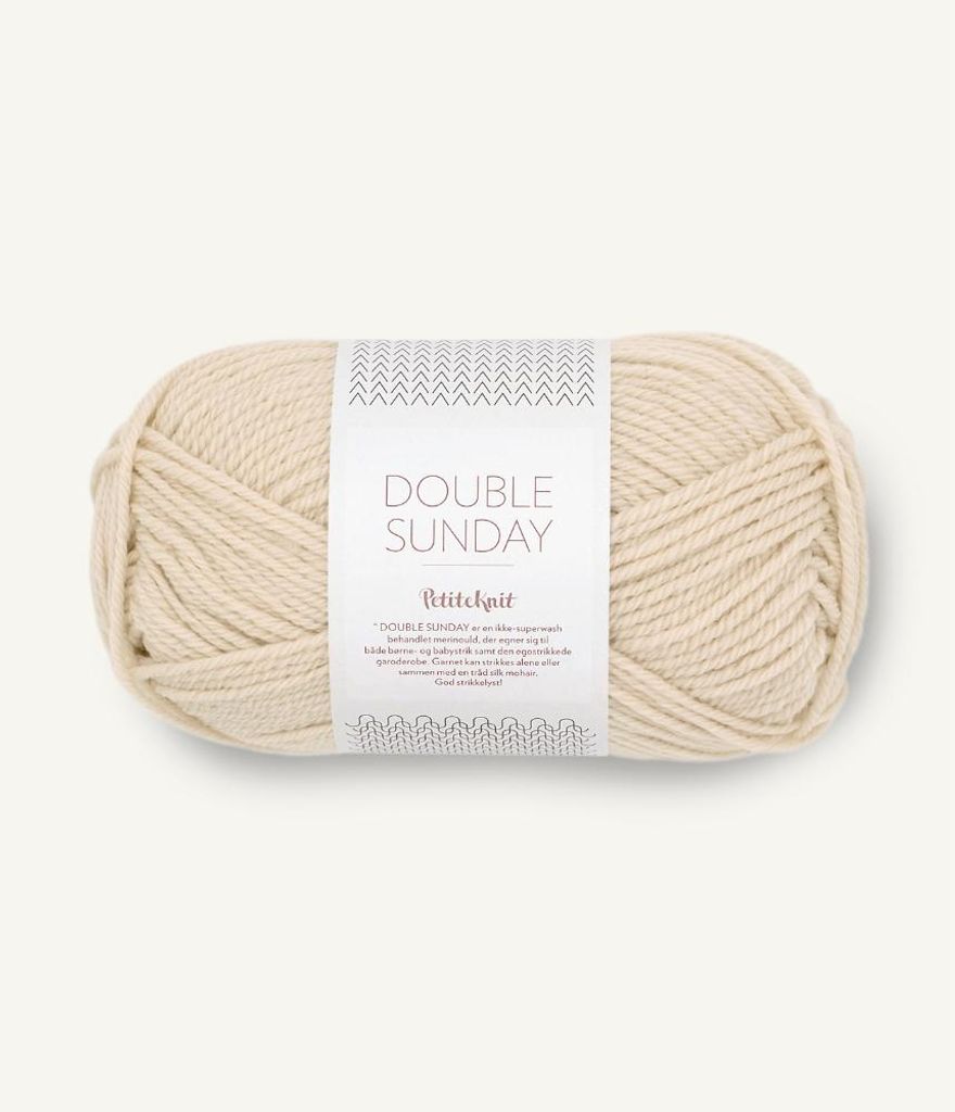 Sandnes Double Sunday by PetiteKnit 50g 2511 Almond Produktbild 