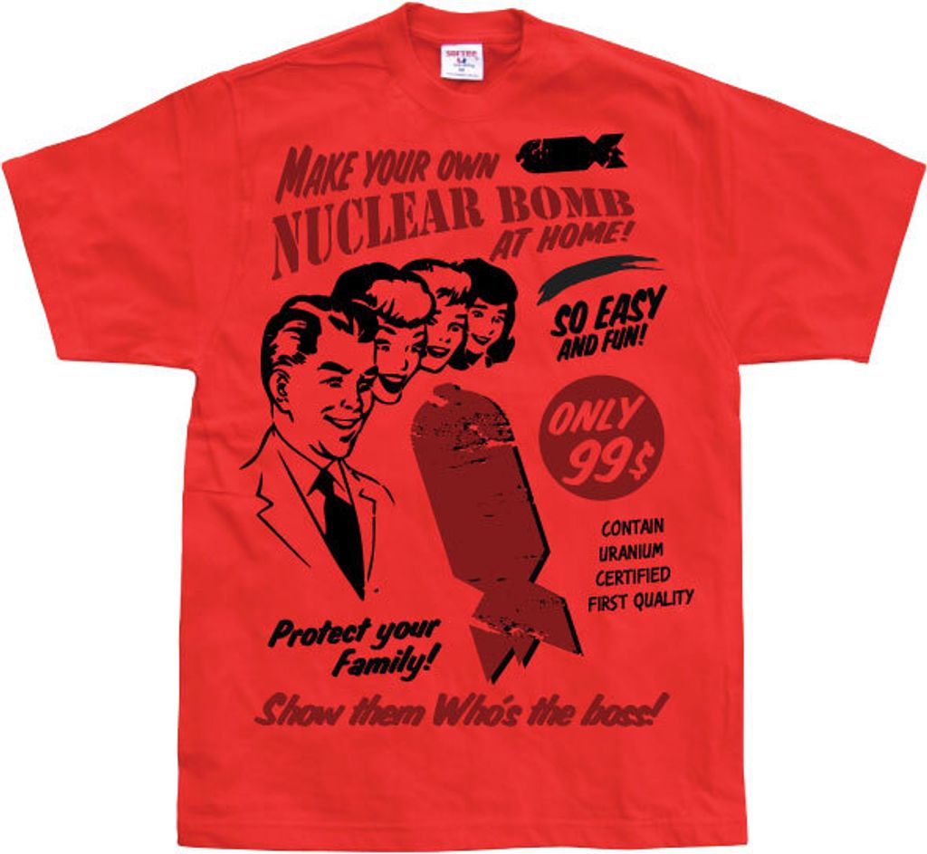 Make Your Own Nuclear Bomb - Small - Red