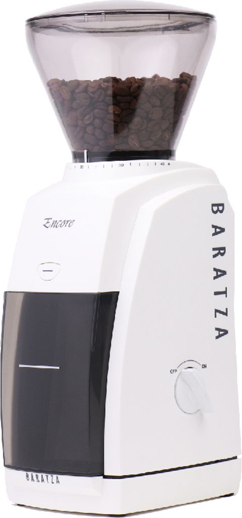 Baratza Encore Kaffeemühle mit Kegelmahlwerk, Elektrisch - Weiß