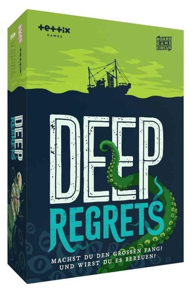 Deep Regrets Brettspiel – Horror und Abenteuer auf hoher Produktbild 