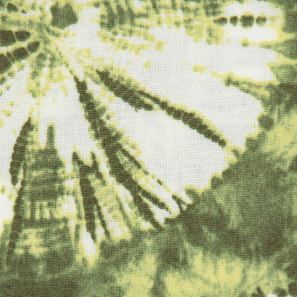 Bekleidungsstoff Meterware Viskose Tie Dye Batik Kreise Produktbild 