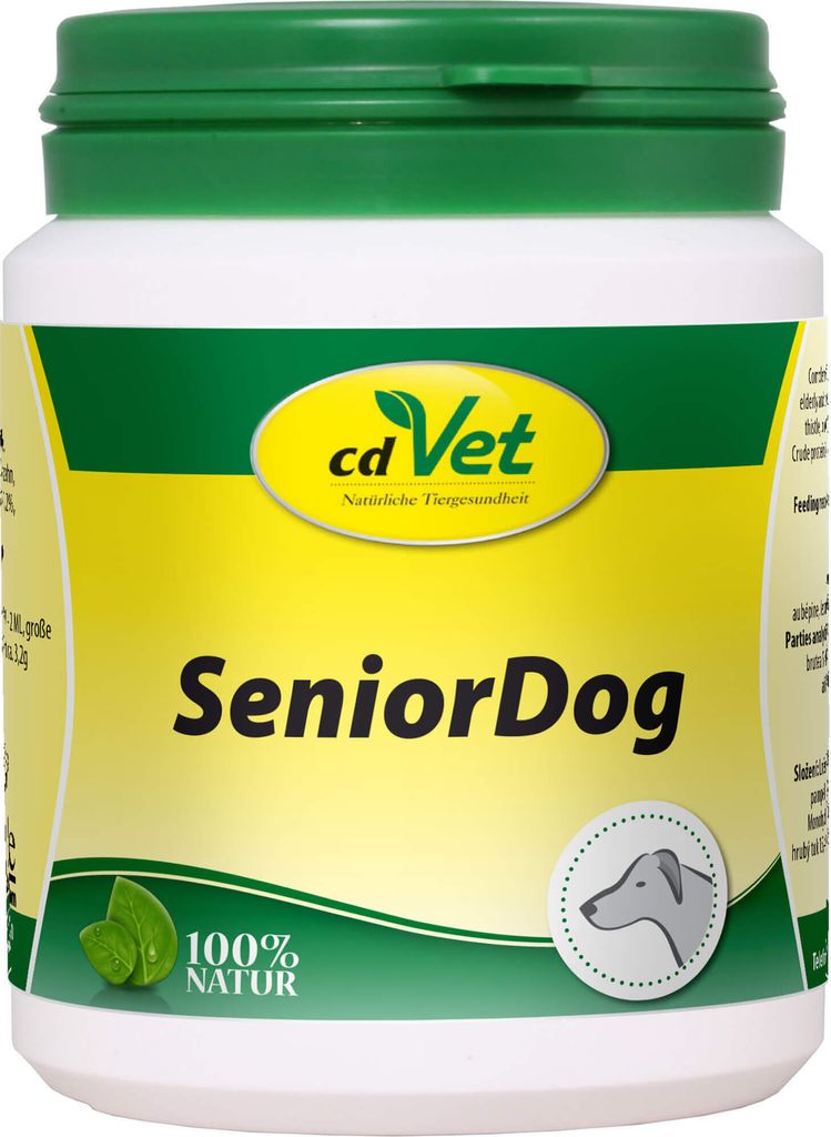 cdVet SeniorDog 70 g, Hund, Puder, Allgemeiner Gesundheitszustand, Senior, Topf, 70 g