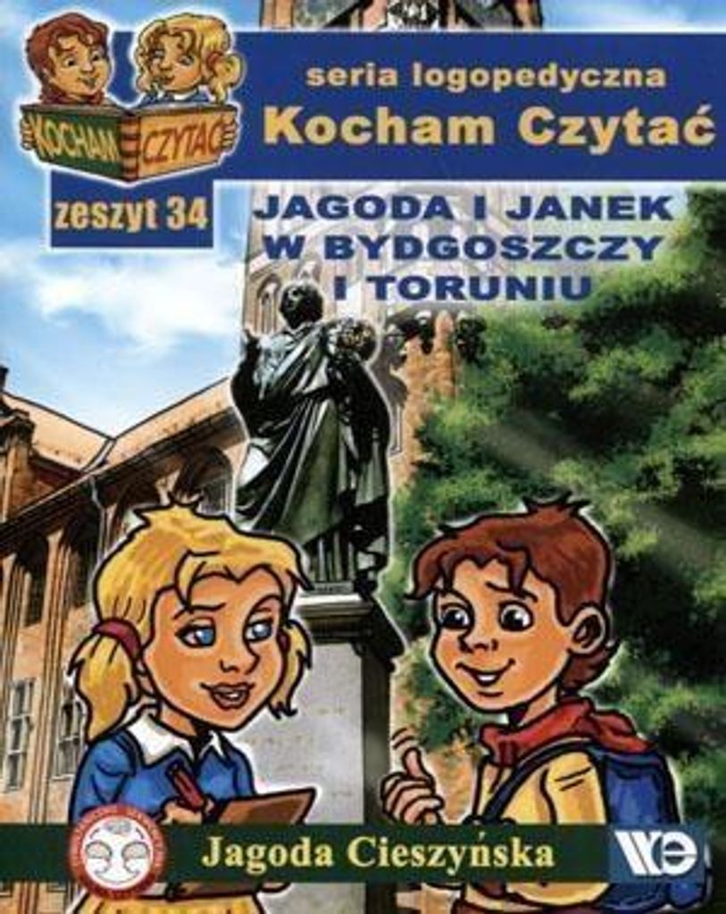 Wydawnictwo Edukacyjne: Jagoda I Janek W Bydgoszczy I Toruniu - Zeszyt 34 - Ćwiczenia Czytania Dla Dzieci