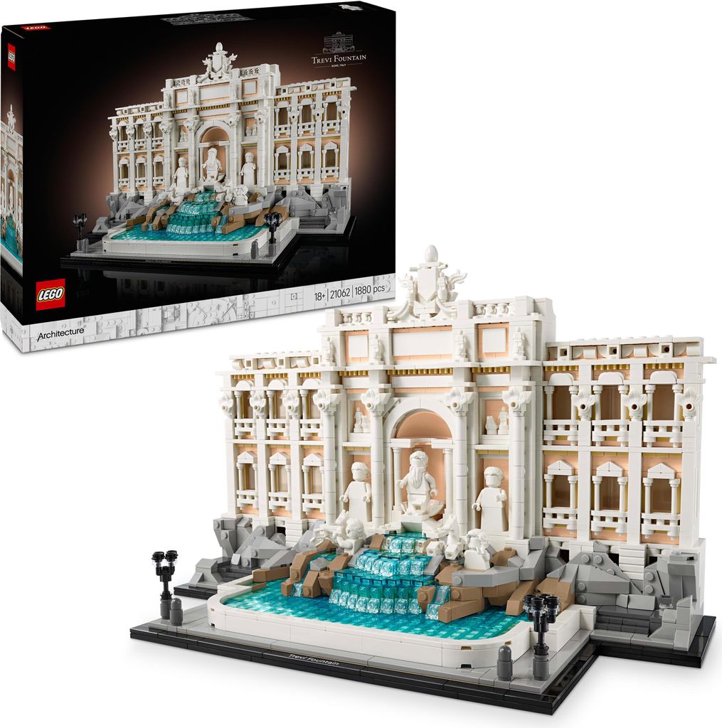 LEGO Architecture Trevi-Brunnen - Modell eines Wahrzeichens Produktbild