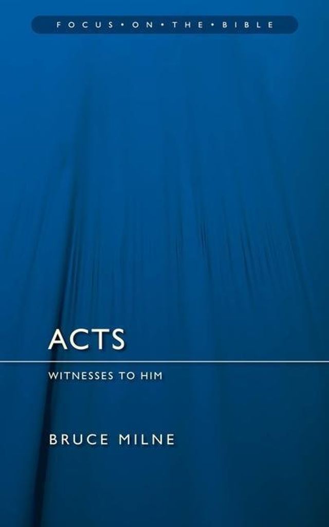 Acts Focus On The Bible – Lingua: Inglese