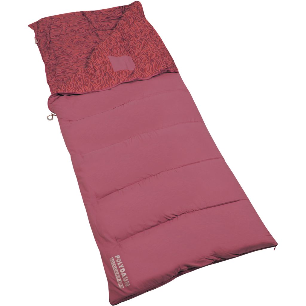 Schlafsack Polydaun Beach House – Rot – 80x210 cm