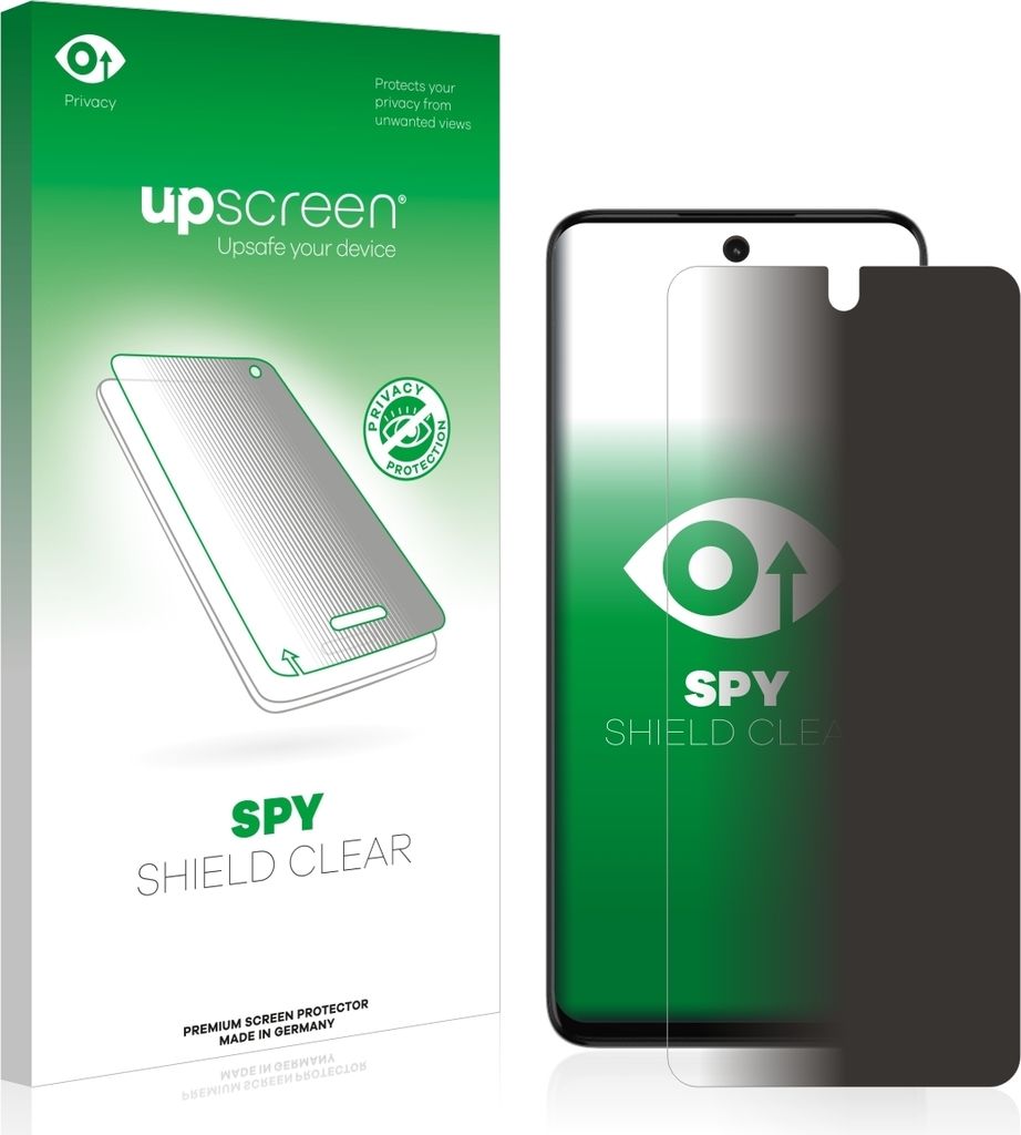 Für Motorola Moto G32 Sichtschutzfolie Schutzfolie upscreen Anti-Spy Privacy Sichtschutz Blickschutz Display Schutz Folie Blaulichtfilter