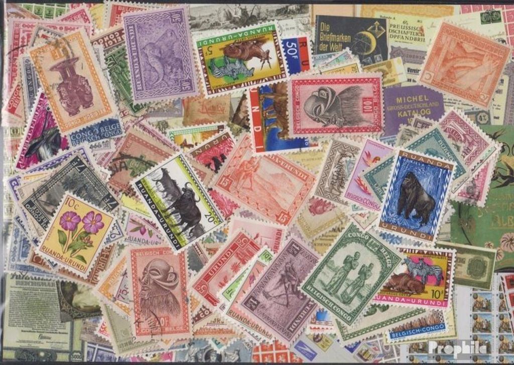 Briefmarken Belgien 300 verschiedene Marken