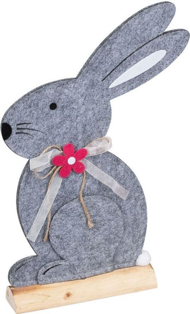 Formano Hase sitzend, aus Filz/Holz, 40 cm Produktbild 