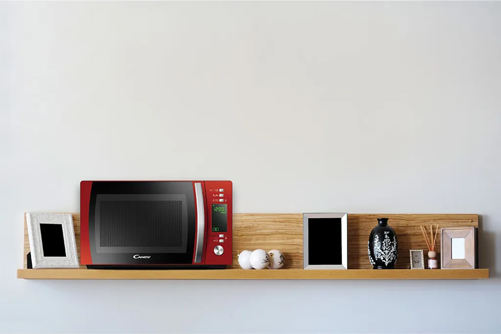 Four à micro-ondes combiné 20L Candy CMXG20DR Rouge avec App dédiée