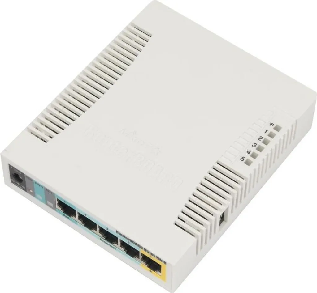 MikroTik RB951Ui-2HnD Router con PoE Out per Telecamere IP