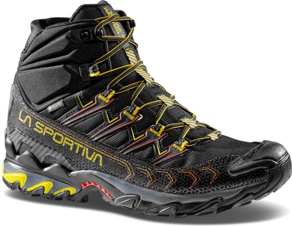Ultra Raptor II Mid GTX, Mountain Hiking Schuhe Mid Cut, Herren - La Sportiva, Größe:47.5, Farbe:K00Y00-Black/Yellow