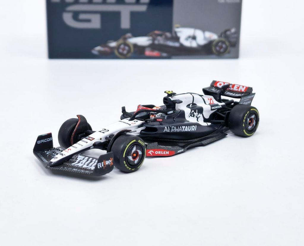 AlphaTauri AT04 #22 Yuki Tsunoda 2023 F1 2023 Australian GP Produktbild 
