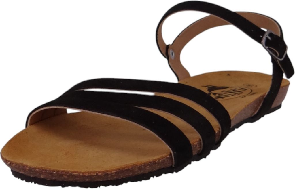 Plakton Damen Komfort Sandalen Mam Alou 575080 575080 Afelpado Schwarz