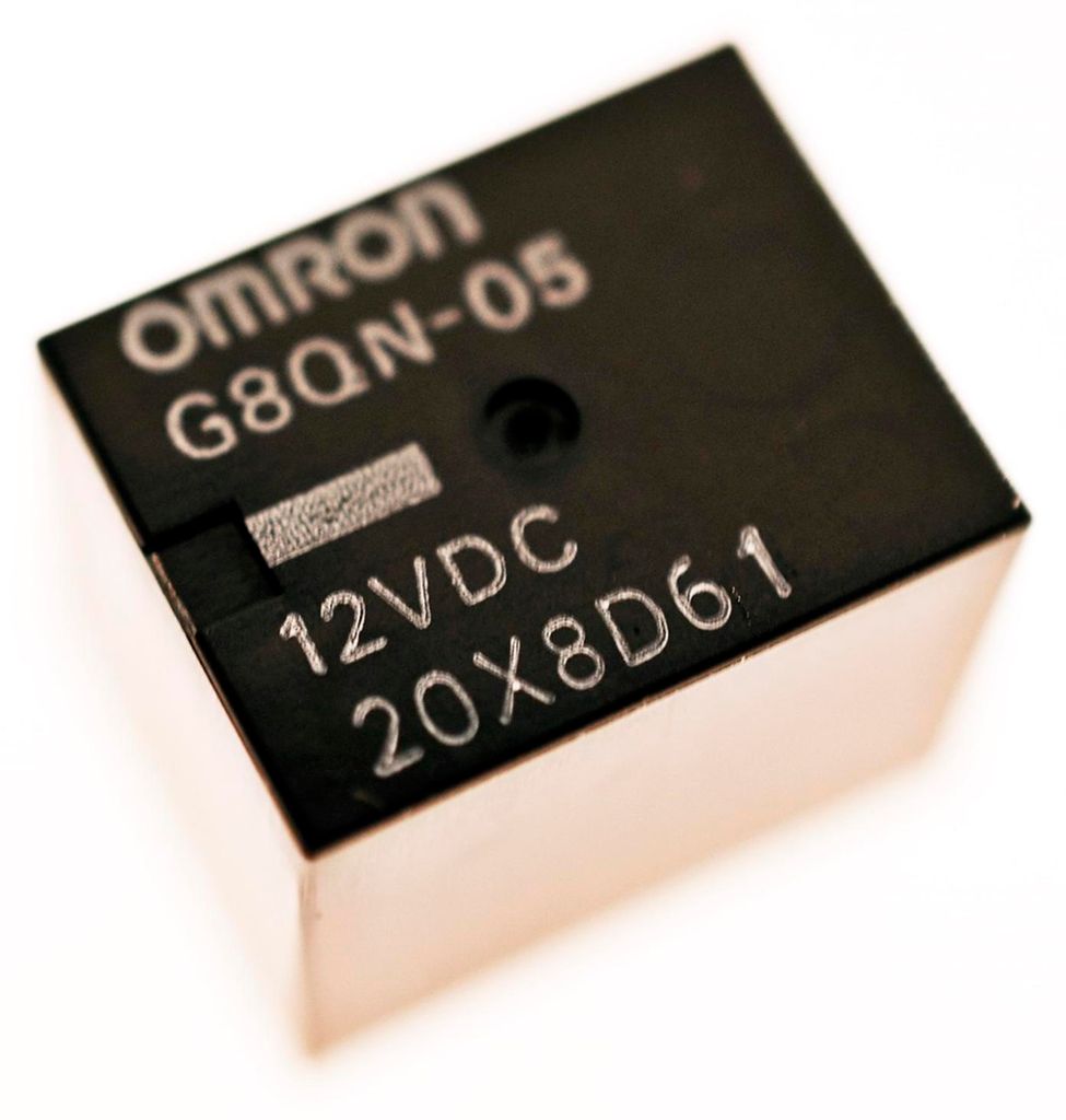 G8QN-05 12VDC OMRON Miniature Automotive PCB Relay 30A 12V Produktbild 