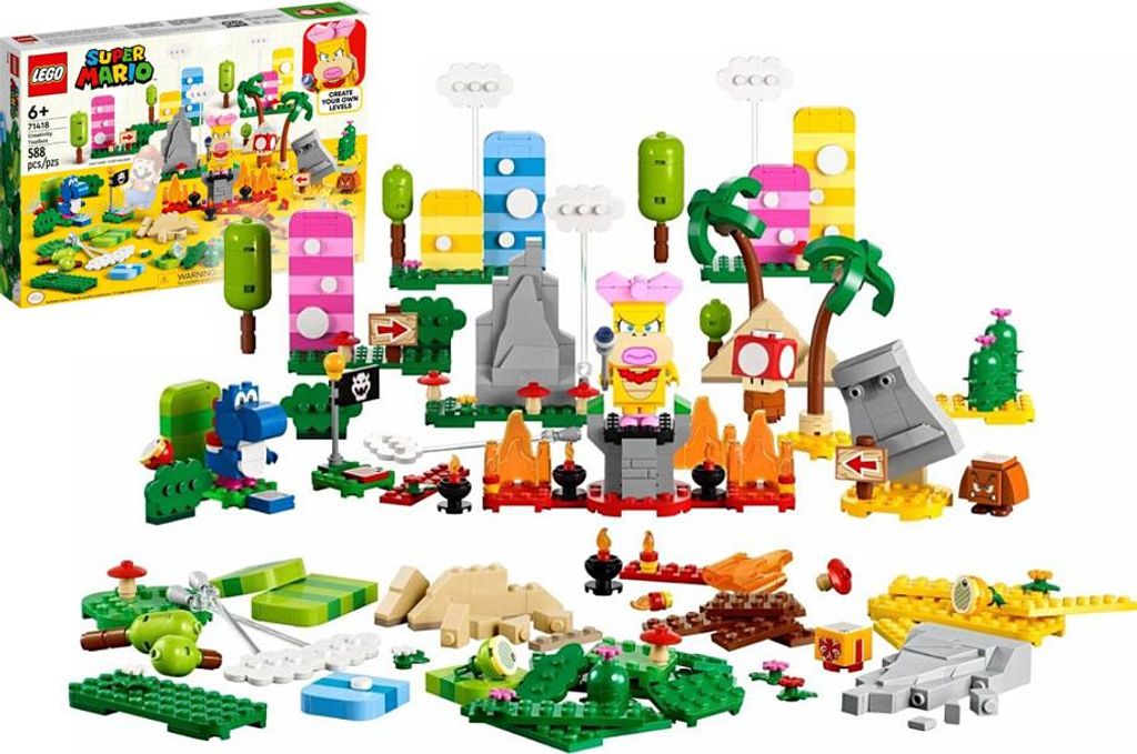 LEGO 71418 Super Mario Kreativbox – Leveldesigner-Set mit Produktbild 