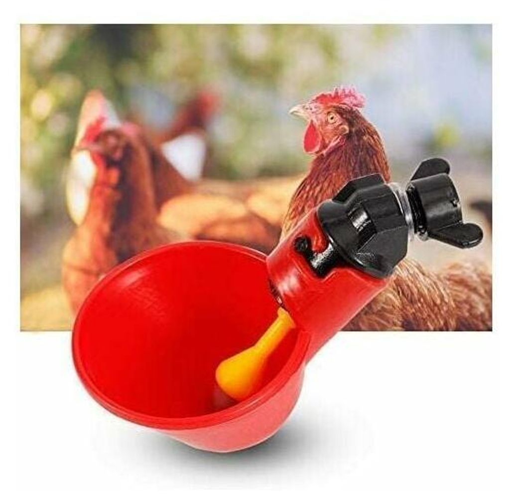 5-teiliges Set Hühnertränke, automatische Tränkebecher, Produktbild 