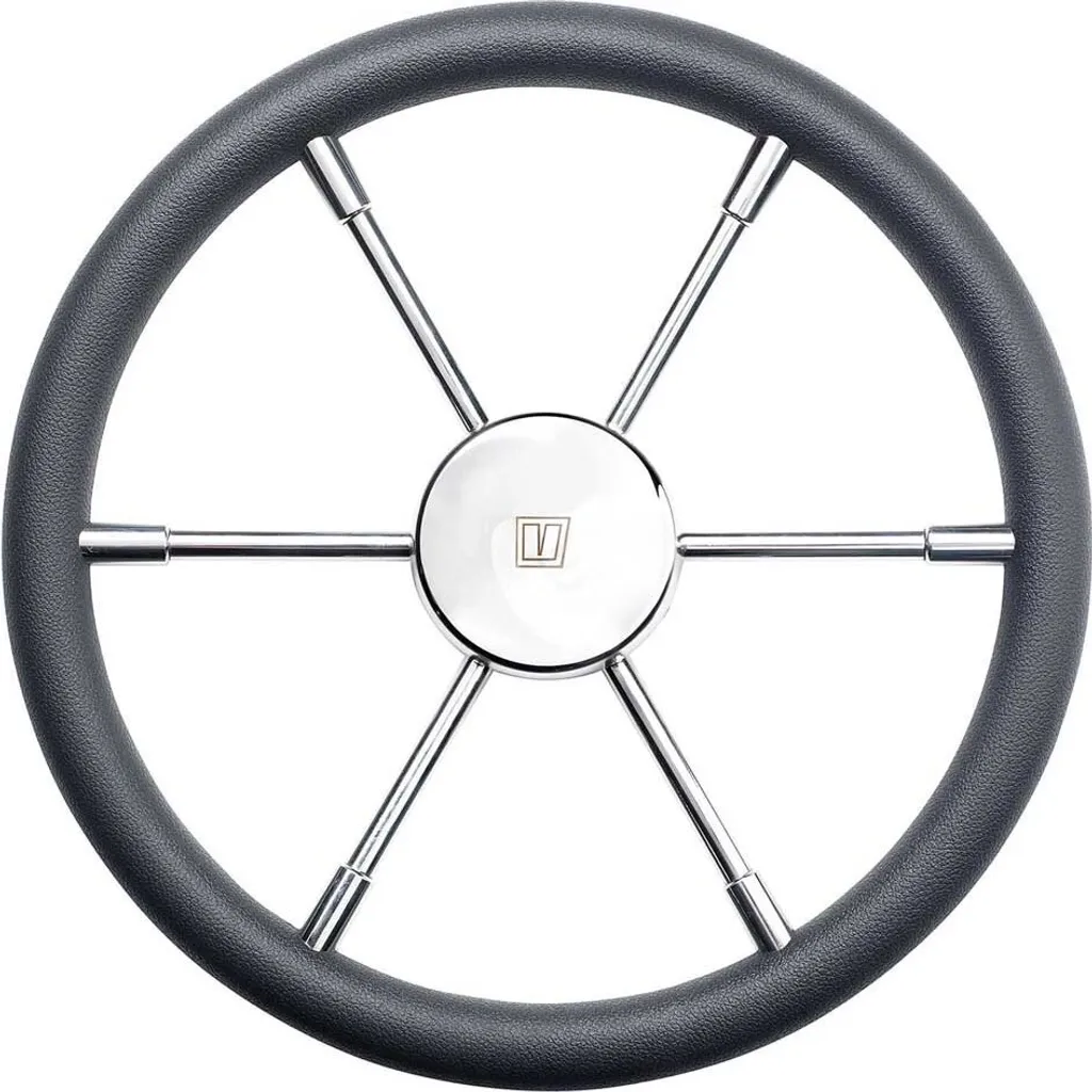 Volant de bateau Vetus Pro Aviron 600 mm argenté en polyuréthane durable