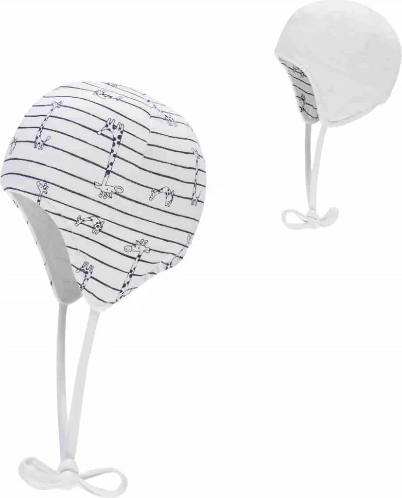 Cappello Döll Neonato Reversibile: Cotone Premium e Fit Ergonomico